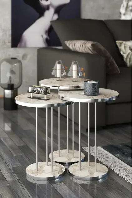 Silber Terra Zigon Couchtisch