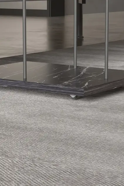 Wheeled Side Table Rectangle