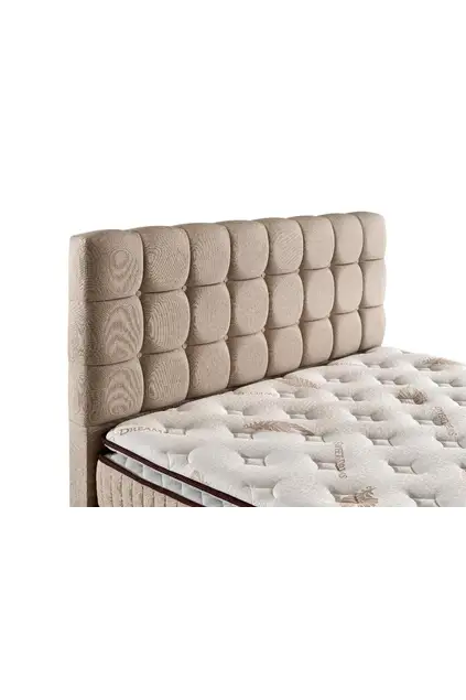 MD Troy 150x200 Double Bed, Base, Headboard Set GM190