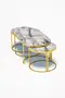 Set di 3 lune piene in oro