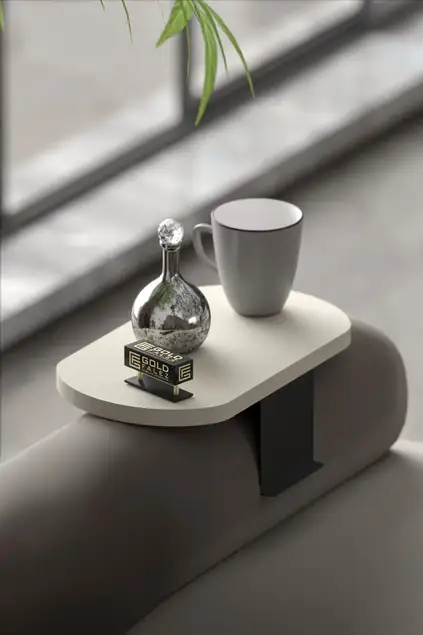 Tavolino decorativo ovale