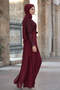 Tugba Jumpsuit Claret Red