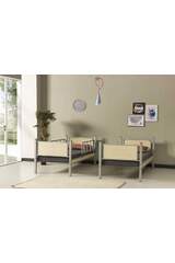 Yurt Wooden Bunk Bed 90x190 ARM027