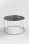 Coffee Table and Zigon Coffee Table Terra Set Silver