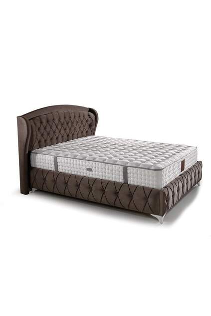 MD Siola 150x200 Çift Kişilik Yatak, Baza, Başlık Seti GM103