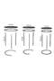 Zigon Couchtisch C Lux Silber