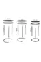 Nesting Table C Lux Silver