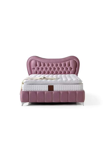 MD Paris 150x200 Çift Kişilik Yatak, Baza, Başlık Seti GM107