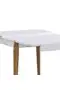Tesla White Table And Chair Set FRL1041