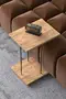 Wheeled Side Table Rectangle