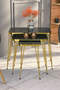 Nesting Table Square Gold Bendir Wire