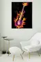 Alev Gitar Cam Tablo