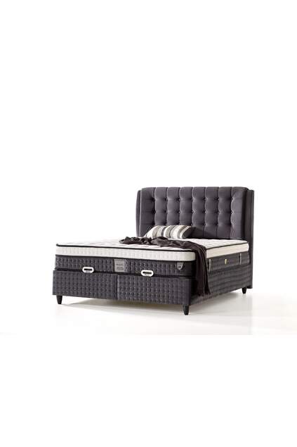 MD Prime 180x200 Çift Kişilik Yatak, Baza, Başlık Seti GM165