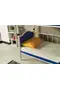 Baby Pearl Bunk Bed 70x130 ARM026 Blue