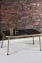 Nesting Table And Center Table Combined Set Gold Efes