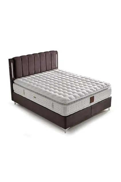 MD Double 150x200 Çift Kişilik Yatak, Baza, Başlık Seti GM108