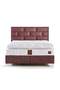 MD Truva 180x200 Double Bed, Base, Headboard Set GM111