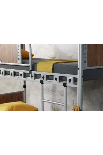 Elegant Bunk Bed 90x190 ARM017 Walnut