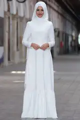 Bouquet Dress Ecru