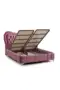 MD Paris 150x200 Double Bed, Base, Headboard Set GM107