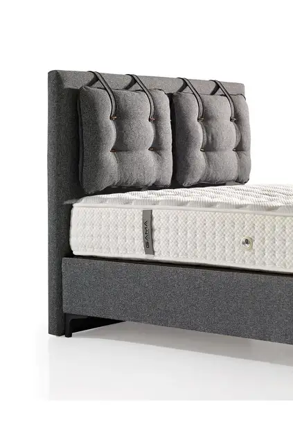 MD Golf 160x200 Doppelbett, Boxspringbett, Kopfteilsatz GM166