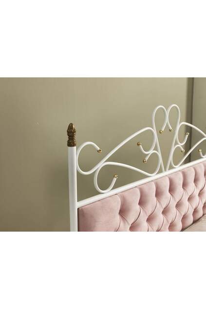 Pedesa Metallbett 140x200 ARM062 Rosa
