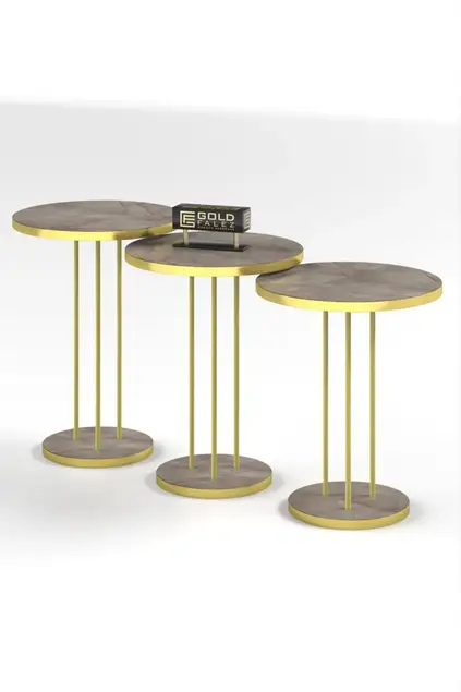 Gold Terra Zigon Coffee Table