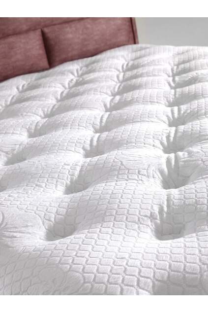 MD Truva 150x200 Double Bed, Base, Headboard Set GM111