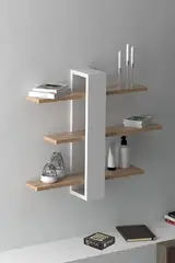 Scaffale a muro decorativo a 3 ripiani