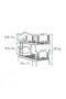 Avantgarde Stockbett 90x200 ARM012 Nussbaum