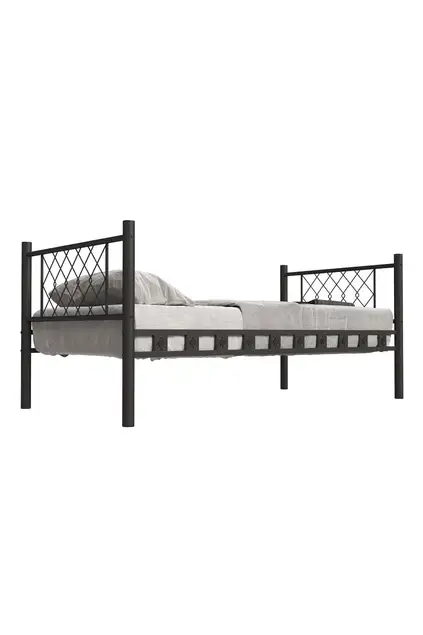Metis Struttura Letto in Metallo 90x190 ARM164 Nero