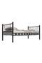 Metis Metallbett 90x190 ARM164 Schwarz