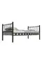 Metis Struttura Letto in Metallo 90x190 ARM164 Nero