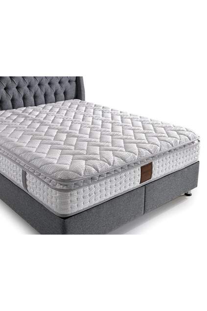 MD Zenith 180x200 Çift Kişilik Yatak, Baza, Başlık Seti GM114