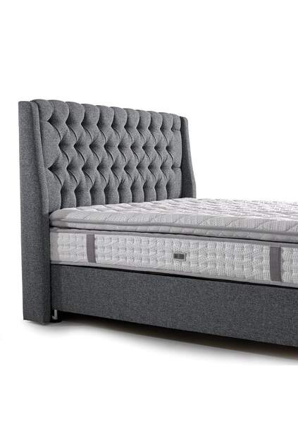 MD Zenith 150x200 Double Bed, Base, Headboard Set GM114