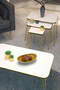 Nesting Table Kr And Center Table Kr Set Double Gold White Wire
