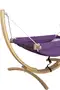 Tip-Up Safety Hammock Crib Purple