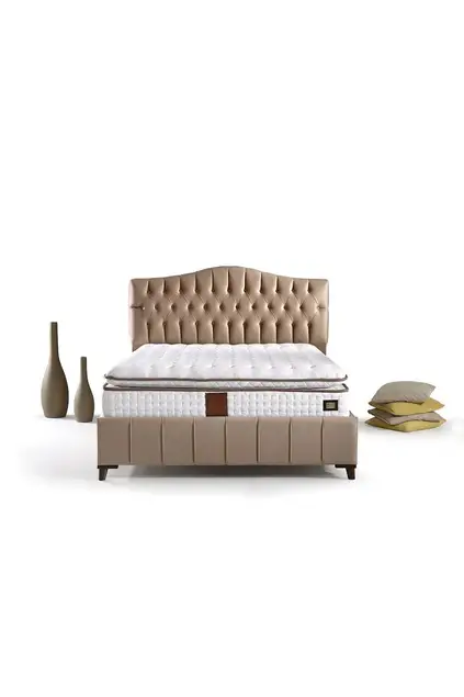 MD Elegance 150x200 Çift Kişilik Yatak, Baza, Başlık Seti GM106