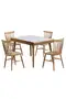 Stormi Weißer Tisch & Stuhl Set FRL1021