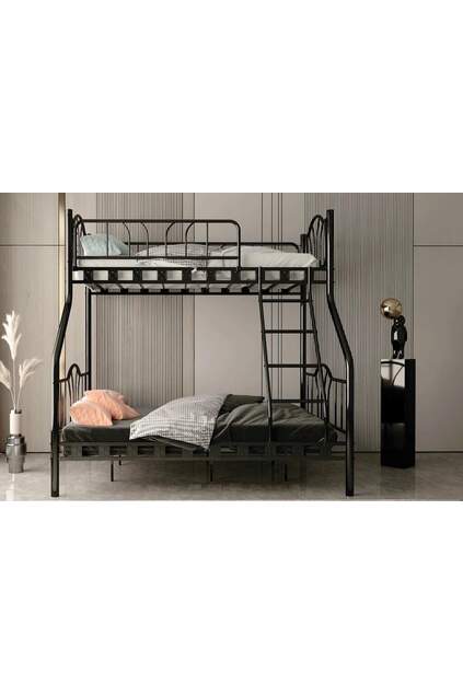 İmaj Bunk Bed 90x200 + 140x200 ARM058 Black