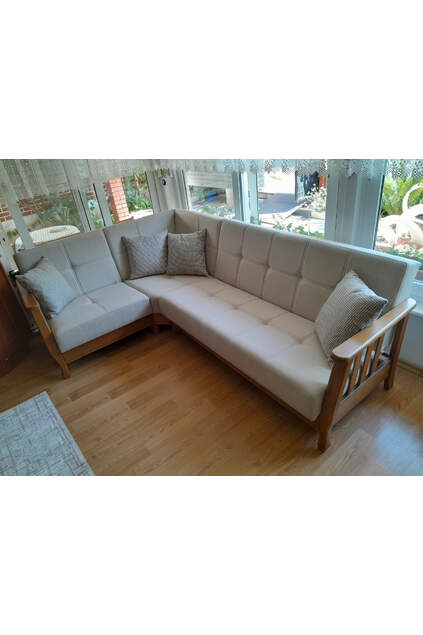 MD Karya Scandinavian Kitchen Corner Sofa MDN130