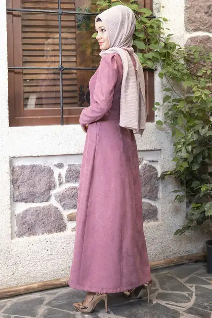 Rabia Coat Dried Rose