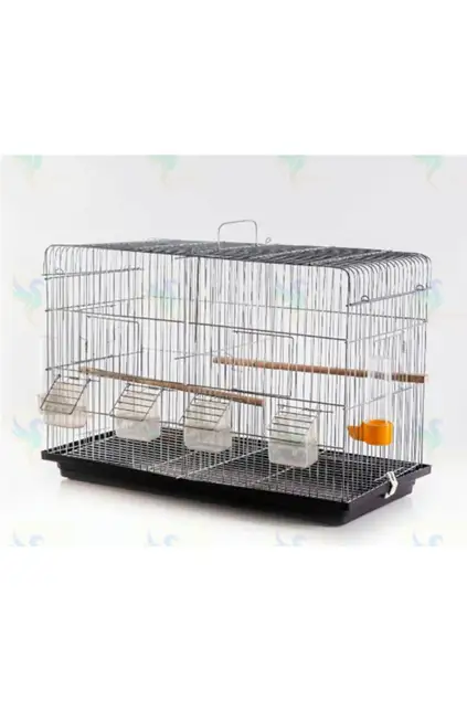 Farmhouse And Production Cage With Partition 60x40x28