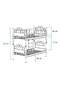 Bitez Bunk Bed 90x200 ARM010