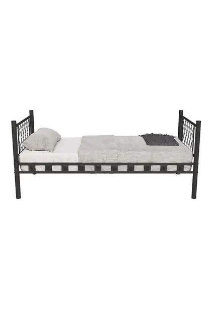 Metis Struttura Letto in Metallo 90x190 ARM164 Nero