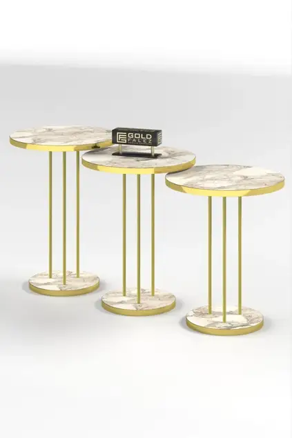 Gold Terra Zigon Coffee Table
