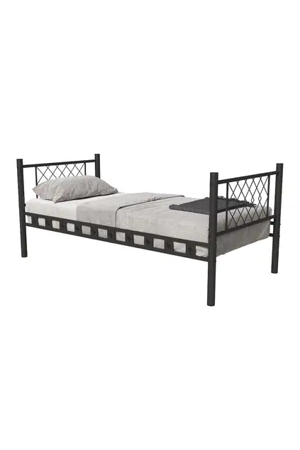 Metis Struttura Letto in Metallo 90x190 ARM164 Nero