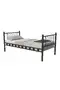Metis Struttura Letto in Metallo 90x190 ARM164 Nero