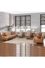 MD Açelya Scandinavian Sofa Set MDN101