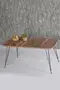 Center Table And Nesting Table Walnut Set Wire Leg Kr